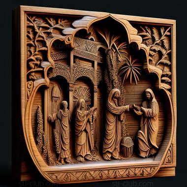 3D мадэль Северный Кипр См. список Северного Кипра (STL)